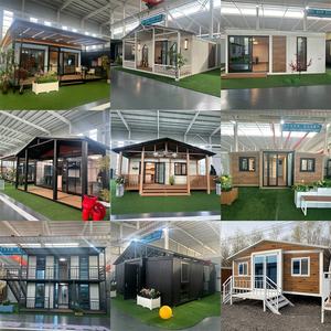 Genişletilebilir konteyner ev prefabrik Mobil ev katlanır oda Villa ev küçük oturma odası fikirleri konteynerler otel yapılmış - Product Image 5