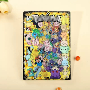 Cuaderno Acrílico de las Chicas Powerpuff, Cuaderno de Hojas Sueltas <span class=keywords><strong>A7</strong></span> con Personajes de Dibujos Animados, Perlas Decorativas de PVC, Éxito de Ventas en Estados Unidos - Product Image 3