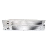 Égaliseur audio périphérique 1231S à double canal 3U 31 bandes pour système d'équipement audio