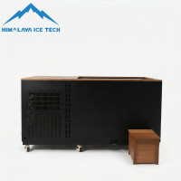 Baignoire SPA professionnelle d'extérieur en acier inoxydable et cèdre rouge, 50-59 gallons, rectangulaire, tout-en-un, avec refroidisseur pour la récupération