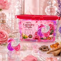 Pod Cuci Pakaian Aroma Mawar Grosir dengan Pembersihan Mendalam dan Perlindungan Warna untuk Importir, Distributor, dan Laundry Hotel