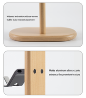 Support pour contrôleur de jeu Support pour casque d'écoute Support en bois massif PS4/PS5