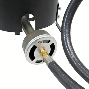 Réchaud à Propane Robuste 85000 BTU avec Régulateur 10 PSI, Poêle à Frire en Fonte Portable Léger <span class=keywords><strong>pour</strong></span> Extérieur, Manuel et Simple - Product Image 5