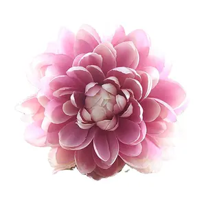 Large Size 11cm Fabric DIY Lotus Flower Head For Home Garment Hairband Decoration Mini Flower Bouquet
