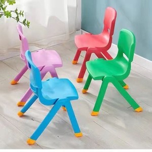 Children's Plastic <b>Chairs</b> Colorful Durable Anti Slip Kids Seating For Home Or Kindergarten Use - Product Image 1
