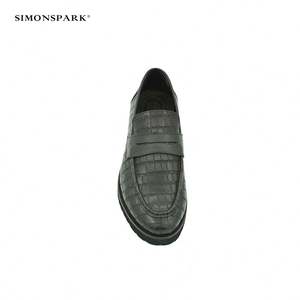 Ultimo Design da uomo con motivo a coccodrillo in vera pelle Penny mocassini scarpe <span class=keywords><strong>Casual</strong></span> traspiranti per la primavera autunno leggero - Product Image 3