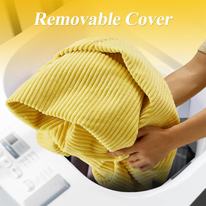 Adults 3.5FT Indoor <strong>Bean</strong> <strong>Bag</strong> Chairs Teardrop <strong>Yellow</strong> Beanbag Chair for Living Room - Product Image 4
