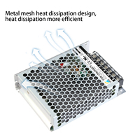 Fuente de Alimentación Conmutada Industrial de CA a CC de 100-250 VCA a 24 VCC, 1-40 A, 50 W-800 W, 92% de Eficiencia