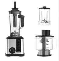 Robot culinaire électrique portable avec commandes tactiles, vitesse variable, pour la préparation de smoothies à domicile