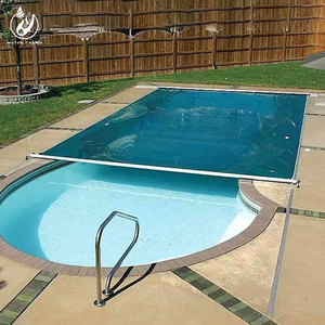 Accessoires <span class=keywords><strong>de</strong></span> piscine <span class=keywords><strong>SPA</strong></span> personnalisés, matériau PVC, <span class=keywords><strong>couverture</strong></span> <span class=keywords><strong>de</strong></span> sécurité, imperméable, piscines pour enfants, forme rectangulaire, tissu doux - Product Image 2