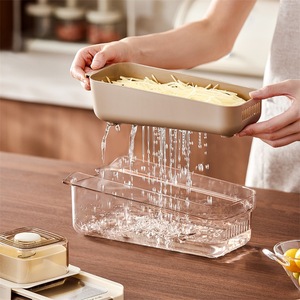 Coupe-légumes multifonctionnel Little Bear CX JE035 pour la cuisine, pour couper et râper pommes de terre, oignons, radis, en ABS. - Product Image 4
