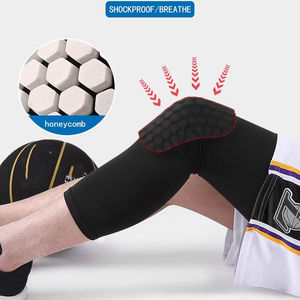 Al por mayor: Protector de codo deportivo con diseño de panal de abeja y protección anticolisión para baloncesto, ciclismo, fitness y cobertura de partes del cuerpo (rodilla) - Product Image 3