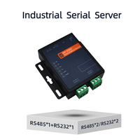 Convertisseur HUAIOT E502 RS485 RS232 vers Ethernet MQTT, passerelle Modbus RTU vers TCP, serveur de périphériques série, double ports série
