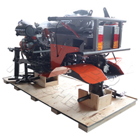 Tracteur à microtracteur diesel 4WD Motoculteur agricole multifonctionnel pour le desserrage des terres Microtrator De