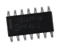 Amplificateur opérationnel Onsemi MC33079DG 5-18V 7V/us 4 canaux Quad à faible bruit pour applications audio générales -40°C~85°C SOIC-14