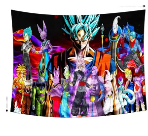 glam kleding anime Suppliers-Japanse Anime Tapijt Muur Opknoping 100% Polyester Anime Muur Decor Tapijt Voor Slaapkamer