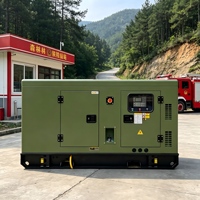 Groupe électrogène diesel silencieux Weichai 60KW, type insonorisé avec batterie d'entretien
