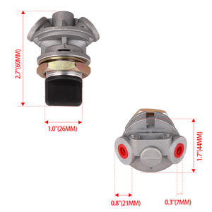 Livraison gratuite FonsenX usine soupape de commande directionnelle Airbag soupape de commande de hauteur 4630360000 pour camions mercedes-benz/DAF/MAN - Product Image 3