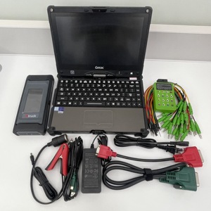 เครื่องมือวินิจฉัยตรวจสอบแชสซี XTRUCK พร้อมแล็ปท็อป Getac V110 สำหรับงานหนัก รองรับการอ่านและเขียนข้อมูล ABS EBS ระบบส่งกำลัง และ ECU ของรถบรรทุกหนัก - Product Image 5