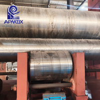 Machine à rouler automatique universelle à 3 rouleaux APMT W11SNC-80x3200 à haute efficacité pour le formage de l'acier inoxydable et de l'aluminium |   1 an