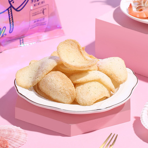 Chips indonésiennes Papatonk, chips de crevettes, prix de gros, saveur d'<span class=keywords><strong>ail</strong></span>, saveur de truffe noire, en-cas exotiques - Product Image 3