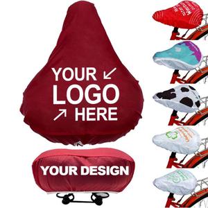 Housse de selle de vélo pliable et imperméable personnalisée 0717 pour vélo de route avec impression de logo, en polyester écologique - Product Image 3