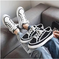 Nouvelles baskets confortables à lacets, basses, respirantes, pour hommes, chaussures de skateboard