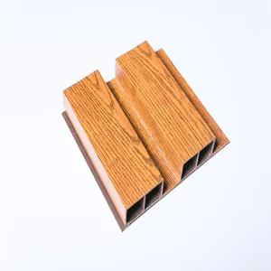 Wood Plastic composite indoor wall panel other boards high quality Wpc Louver Bathroom Panels Wet Wall