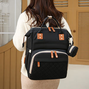 Bolsa de Pañales para Bebé Impermeable con Carga USB, Organizador de Pañales para Mamá, Venta Directa de Fábrica - Product Image 3