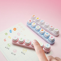 Logo Timbre Logo personnalisé Petit mini tampon pré-encré pour journal lié