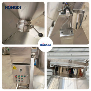 เครื่องผสมกรวยคู่สแตนเลส100กก. สำหรับการผสมผงโกโก้ผงเคมี - Product Image 5