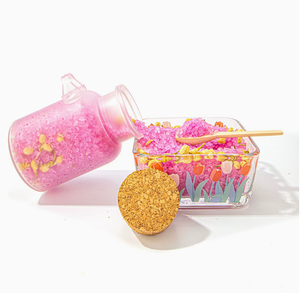 Sal de Baño de Pétalos de Rosa LovSens, Aromaterapia con Aceites Esenciales, Sal Marina Natural para <span class=keywords><strong>Bañera</strong></span>, Remojo de Pies, Limpieza, Cuidado Relajante - Product Image 4