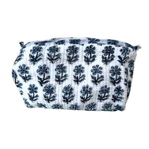 Bolsas de Cosméticos de Algodón Estilo Bohemio Premium, Ligeras, Estampadas a Mano, Transpirables, Duraderas, para Viajes, Artículos de Aseo, Sala de Estar - Product Image 4