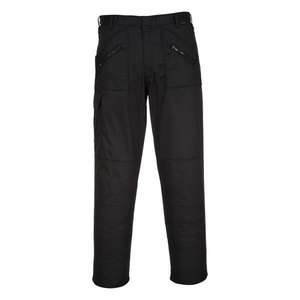PORTWEST - S887BKX32 Action X pantalón negro-EAN 5036108153848 PANTALONES DE TRABAJO DE RENDIMIENTO - Product Image 1