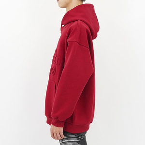 Sudadera con Capucha, Diseño en Relieve 3D, Talla Grande, Otoño, Impresión Serigráfica, Material de Poliéster/Algodón, Tejido de Punto - Product Image 3