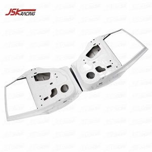 2008-2011 EN FIBER DE VERRE FRP <span class=keywords><strong>PORTE</strong></span> <span class=keywords><strong>ARRIÈRE</strong></span> (2 PIÈCES) POUR SUBARU GRB IMPREZA 10 STI - Product Image 4