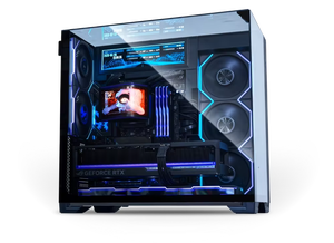 Enfriador de CPU Curvo Lian Li HydroShift II OLED 360, Pantalla OLED Curva 2K 60Hz, Temas 3D, Intercambio Magnético en Caliente, 2800 RPM, AM5 LGA1851 PC - Product Image 1