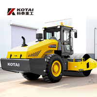Rouleau vibratoire à tambour unique KOTAI KS101S, 10-14 tonnes, système entièrement hydraulique, moteur Weichai, pompe Haiteke, moteur 97,5 kW