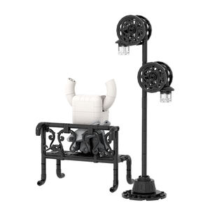 MOC1664 personaggi del gioco piccolo cavaliere vuoto 354 pezzi mattoni creativi educativi in plastica raccogli blocchi da costruzione giocattoli regalo per bambini - Product Image 6