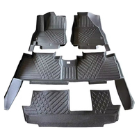 Tapis de voiture 3D en TPE robustes, imperméables et inodores, 10 mm, pour voitures à conduite à gauche (LHD) 4 portes, toutes saisons, antidérapants