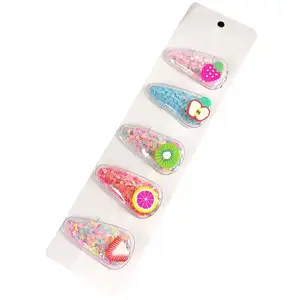 Nieuwe Mooie Cartoon Fruit Type Multi Color Meisjes Haarspelden Haarclip Kids Hoofddeksels Kinderen Accessoires Baby Bb Clips