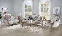 Fauteuil en tissu moderne, 1 pièce, style européen, mobilier de salon, emballage en promotion