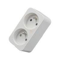 E-SUN 230V 16A Smart Power Strip Luxuriant dans la conception Wifi Adaptateur de prise électrique avec 2 prises