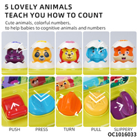 Jouet éducatif pour tout-petits, apprentissage précoce, jeux interactifs œil-main pour bébés, matériau plastique certifié EN71