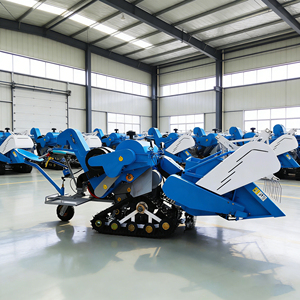 工場価格 小型稲刈り機 15馬力 ミニコンバイン 耕耘機 穀物・米・小麦収穫用 - Product Image 5