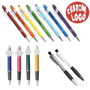 Personalized With Logo Print Ball Point Pen Best Selling Custom Cheap Ball Pen Laser Engraving Blanks Pen