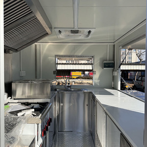 Camper mobile, restaurant de pizzas personnalisé, équipement de cuisine, chariot à hot-dogs, camion de restauration, remorque alimentaire - Product Image 6