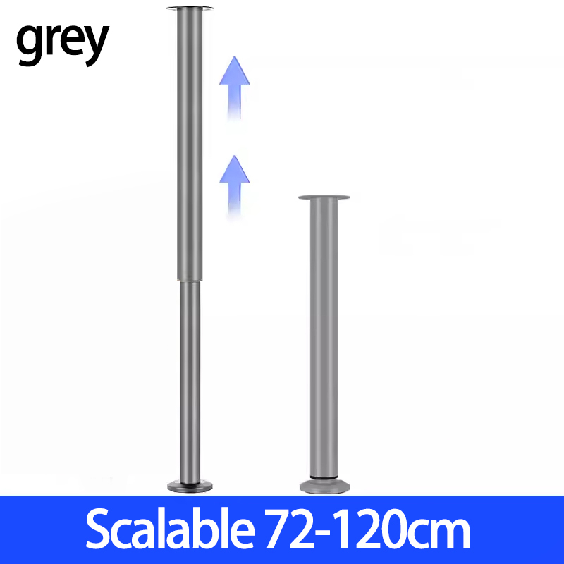 Tête ronde améliorée grise - réglable {72-120cm}