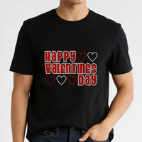 Transferts thermocollants personnalisés en strass pour la Saint-Valentin, motifs en strass pour t-shirts