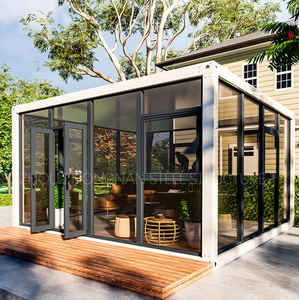 Modern style prefab coffee shop construction mobile sea shipping container bar 20ft prefabricated pop up wine bar design storage